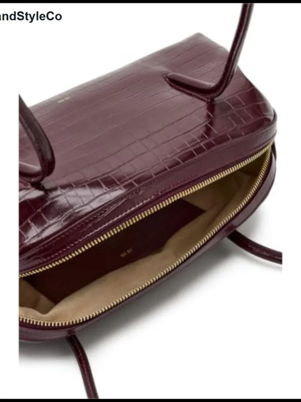 JW PEI Aveline Shoulder Bag Faux Leather Croc Embossed